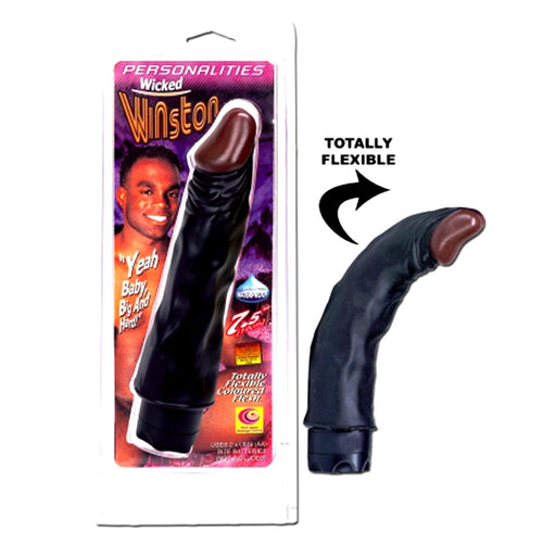 Vibratore Realistico Con Velocità Regolabile Impermeabile Winston Wicked Fallo Realistico Vibrante Colore Nero 7,5 Salute e cura della persona/Erotismo e contraccezione/Sex toys/Vibratori/Vibratori realistici Kondorama - Martinsicuro, Commerciovirtuoso.it