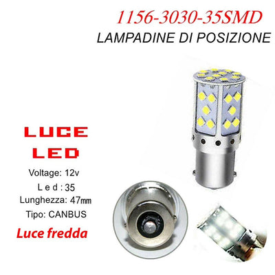 Lampadina Canbus Luce Fredda 35 Led Auto 1156 3030 12v Indicatore Direzione Ca87 Auto e Moto > Auto > Illuminazione Auto Trade Shop italia - Napoli, Commerciovirtuoso.it