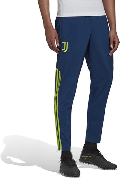 Adidas Pantalone Sportivo Uomo Juve Pre Pnt Ufficiale HA2629 Blu