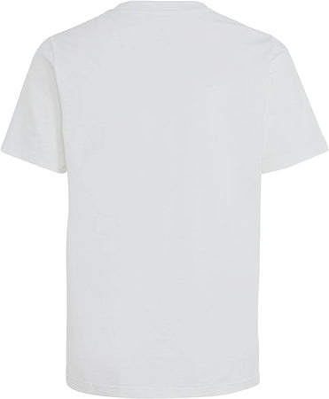 Adidas T-shirt Bambino GRAFICA SMALL LOGO JR Bianco IB9140