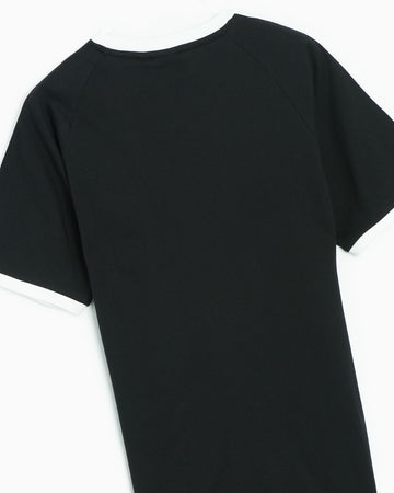 Adidas Originals T-Shirt Uomo 3 Stripes Nero IA4845