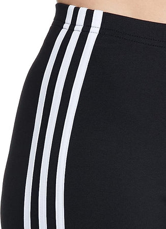 Adidas Leggings Donna Essentials 3-Stripes High-Waisted Single Jersey Nero IC7151