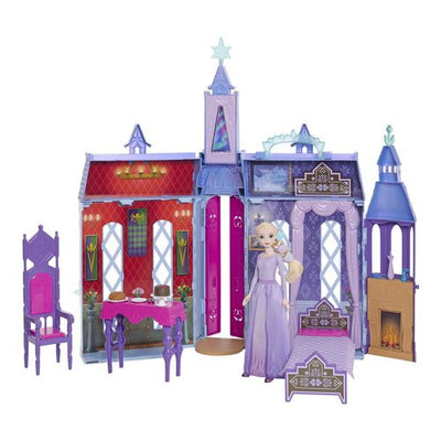 Playset Mattel HLW61 FROZEN Castello di Elsa ad Arendelle con bambola
