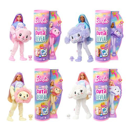 Bambola Mattel HKR02 BARBIE Cutie Reveal Pigiamini Assortito