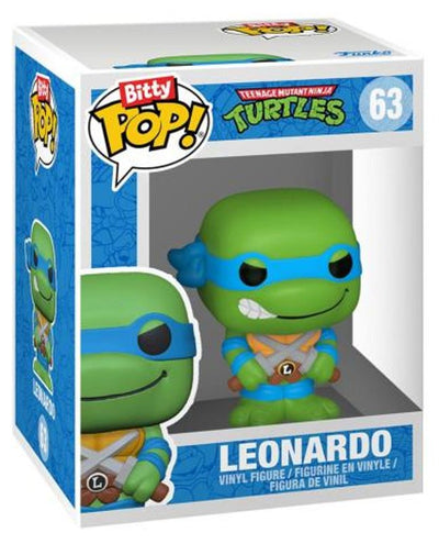 TMNT- Leonardo 4PK (Bitty Pop!) (Teenage Mutant Ninja Turtles)