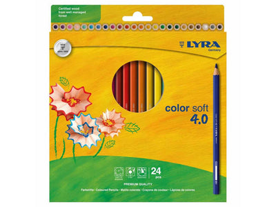 Pastelli Colori Lyra Color Soft 4.0 24 pezzi Giotto