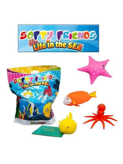 Softy Friends Life in the Sea 1 Bustina a sorpresa