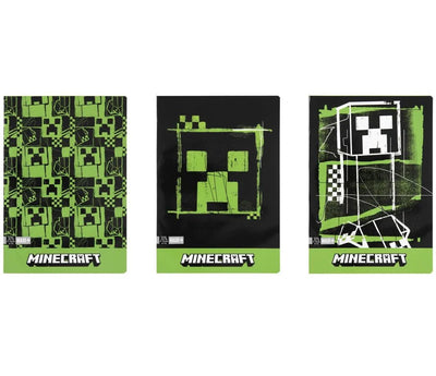 Quaderno maxi B Green Minecraft Panini