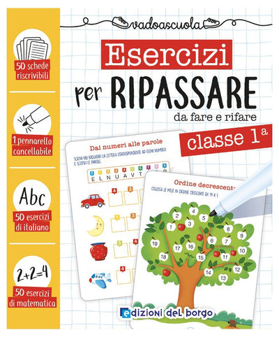 SCHEDE ESERCIZI PER RIPASSARE CLASSE 1A Giunti Editore S.P.A. (Libretti Per Bambini)