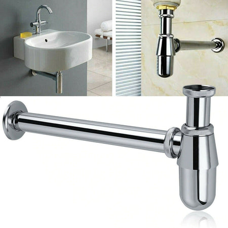 Sifone A Bottiglia Lavandino Scarico 1" 1/4 Lavabo Cromato Con Rosone Art.69373 Casa, arredamento e bricolage > Accessori Bagno > Raccordi e Tubi Trade Shop italia - Napoli, Commerciovirtuoso.it