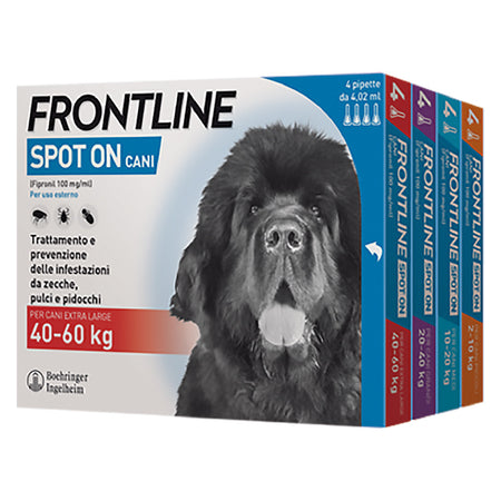 ANTIPARASSITARIO 'FRONTLINE SPOT-ON' cani 10/20 kg - 4 pipette ml 1,34