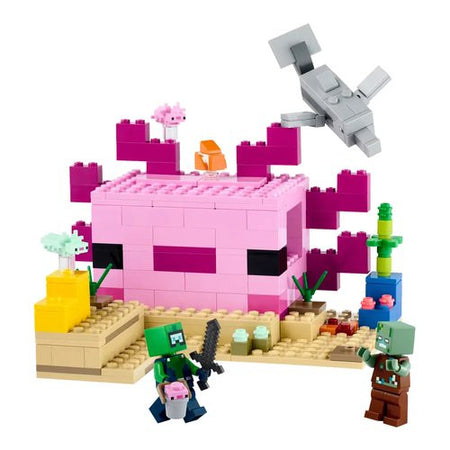 Costruzioni LEGO 21247 MINECRAFT La casa dell’Axolotl