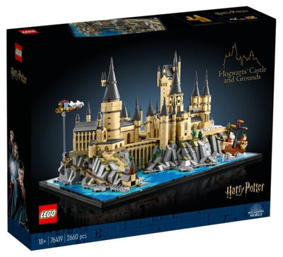 Castello e parco di Hogwarts Lego