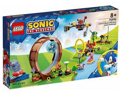 Sfida del Giro della morte nella Green Hill Zone di Sonic Lego