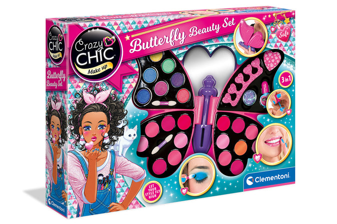 Butterfly Beauty set 4 in 1 Crazy Chic Clementoni