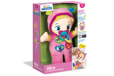 Alice la Mia Prima Bambola Baby Clementoni