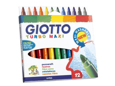 Pennarelli Giotto Turbo Maxi 12 pezzi