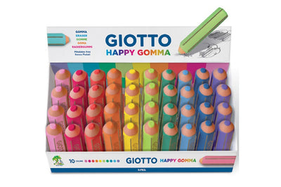 Giotto Happy Gomma 40 pezzi
