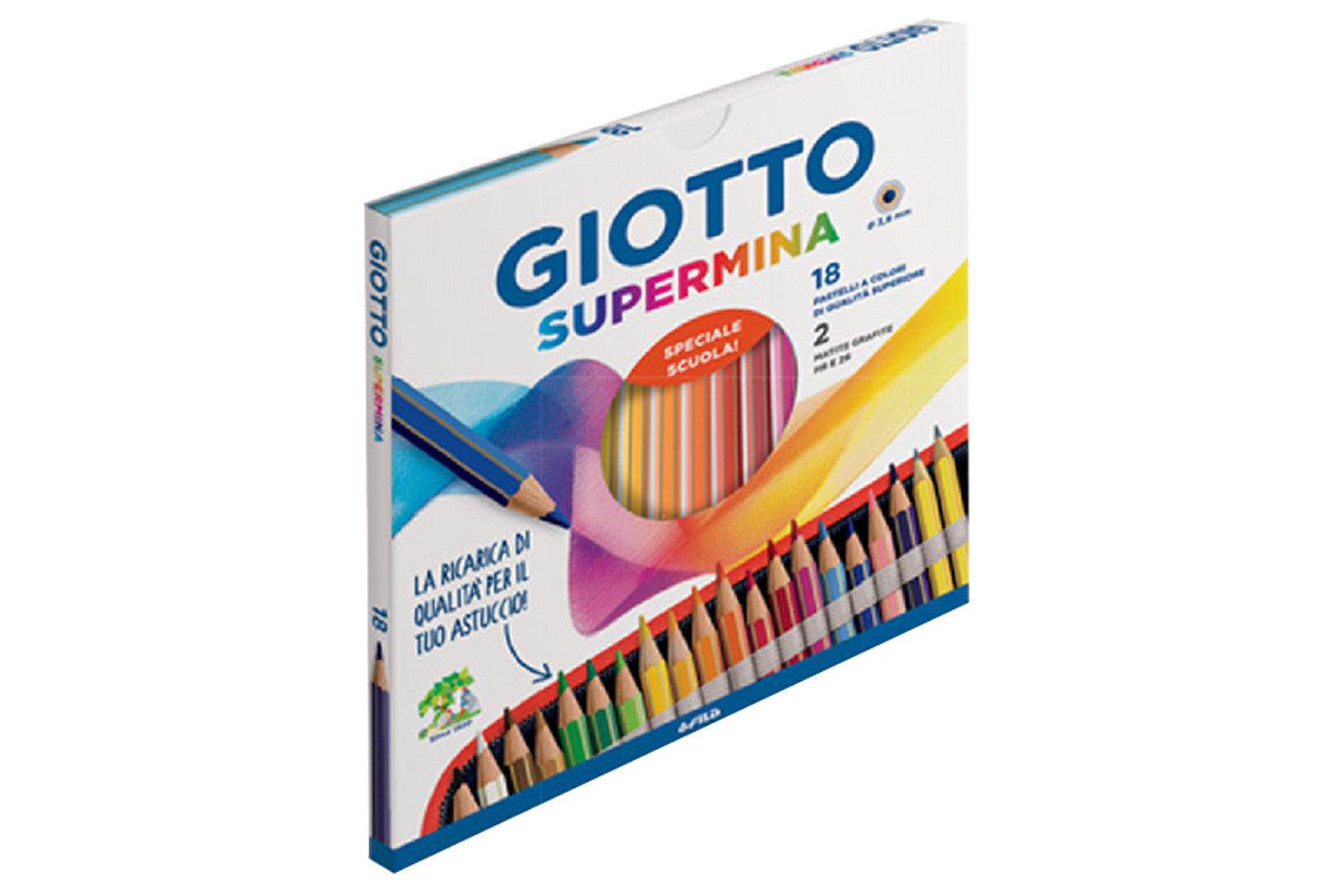Giotto supermina 36 pastelli vari colori