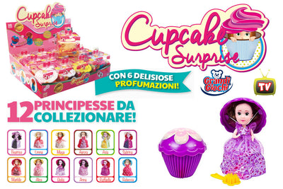 Cupcake Surprise bambola 12 assortite Grandi Giochi