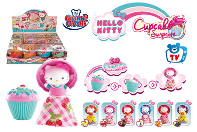 Cupcake Surprise Hello Kitty 6 Bambole Grandi Giochi
