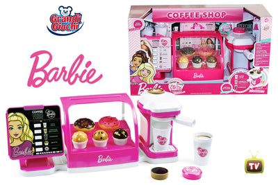 Grandi Giochi - Coffee Shop di Barbie Gioco, Colore Multicolore, GG00422, 5 anni to 10 anni