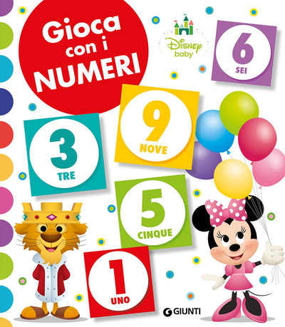 Libro Gioca con i Numeri Disney Baby Giunti