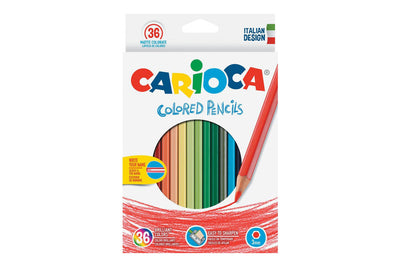 Pastelli Colored Pencils 36 pezzi Carioca