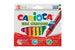 Pastelli a cera Wax Crayons 12 pezzi Carioca