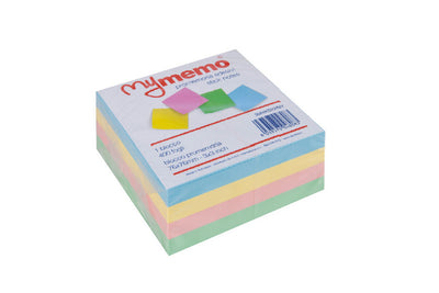 Cubo post-it my memo 76x76 pastel 400fg