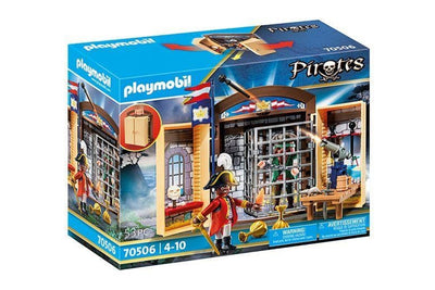 Play Box 'Avamposto della Marina con pirata' Playmobil