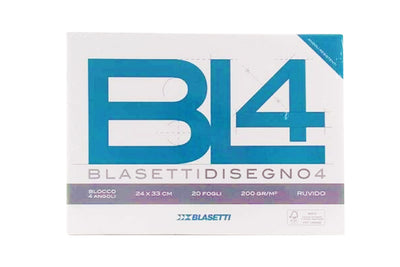 Blocco BL4 24x33 220gr 20fg ruvido Blasetti