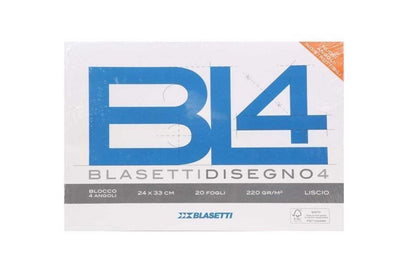Blocco BL4 24x33 220g 20fg liscio Blasetti