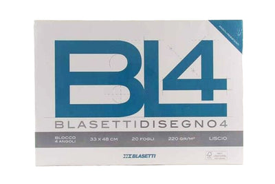 Blocco 4 33x48 220gr 20fg liscio Blasetti