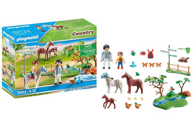 Country Passeggiata con i pony Playmobil