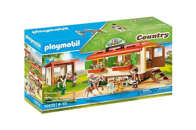 Country Ranch dei Pony con roulotte Playmobil