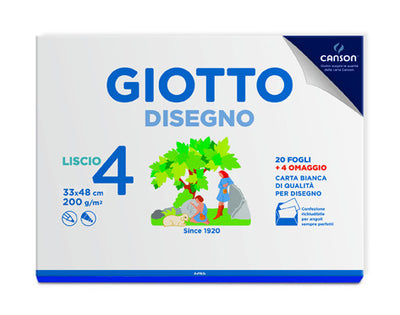 Album Disegno 24 fogli 24x33 Liscio Giotto