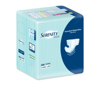 SERENITY PANNOLONE MUT6ANDINA CLASSIC EXTRA XL 15PZ