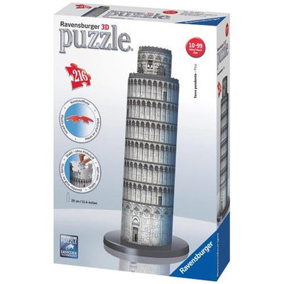 Puzzle Ravensburger 12557 3D Torre di Pisa