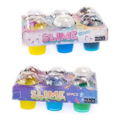 Slime Nice 98002 CREATIVE Cups 6 Pack Assortito