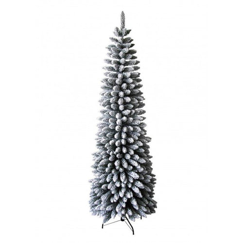 Albero di natale Innevato Dimitri Slim in PVC di Altissima Qualità per dimensioni ridotte Casa e cucina/Decorazioni per interni/Addobbi e decorazioni per ricorrenze/Decorazioni natalizie/Alberi di natale artificiali MagiediNatale.it - Altamura, Commerciovirtuoso.it
