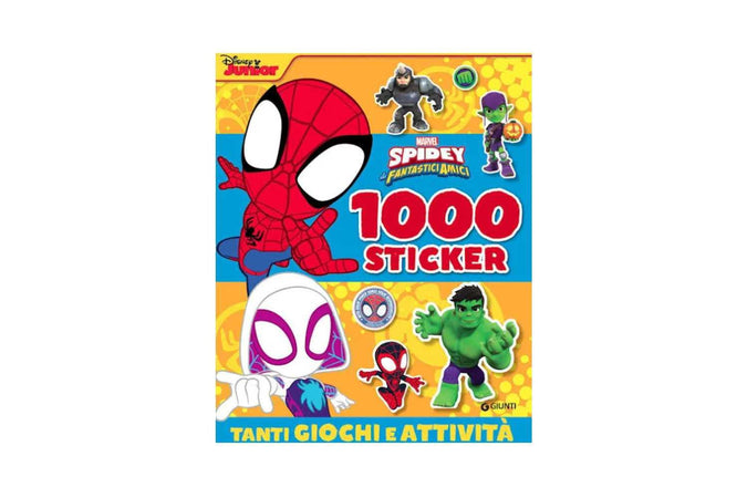 Spidey 1000 stickers Giunti