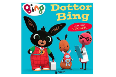 Libro Dottor Bing stickers Giunti