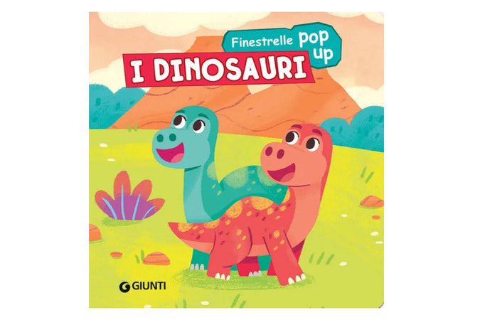 Dinosauri, finestrelle pop up Giunti