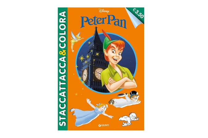 Libro Peter Pan staccattacca Giunti