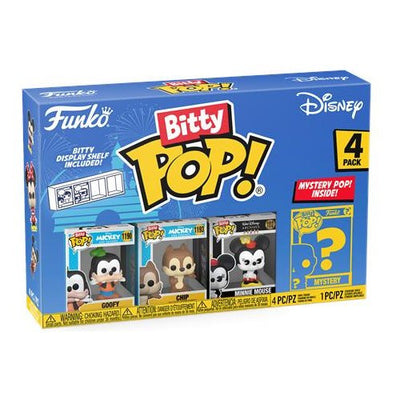 Funko 71322 POP BITTY Disney Goofy 4pz Pack
