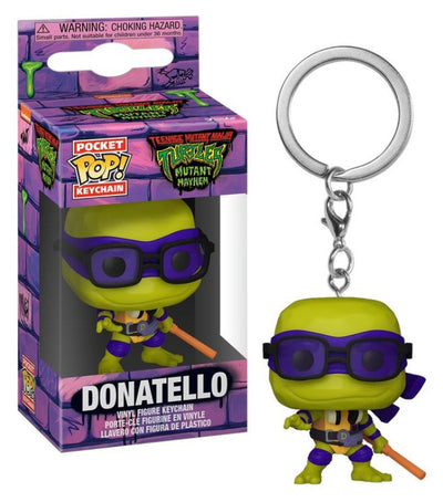 TMNT POP 2 (Pop! Keychain) (Teenage Mutant Ninja Turtles 2023) Donatello Funko Lcc
