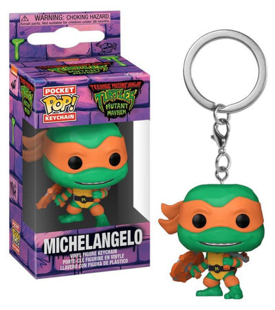 TMNT POP 3 (Pop! Keychain) (Teenage Mutant Ninja Turtles 2023) Michelangelo Funko Lcc