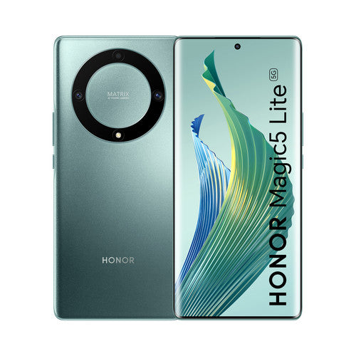 Honor Magic5 Lite 16,9 cm (6.67) Doppia SIM Android 12 5G USB tipo-C 8 GB 256 GB 5100 mAh Verde - (HON DS MAGIC 5 LITE 5G 8+256