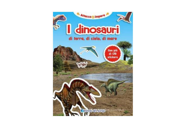 Libro I Dinosauri di Terra, Cielo e Mare Giunti